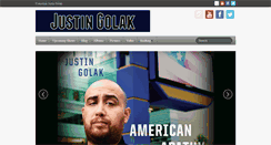 Desktop Screenshot of justingolak.com